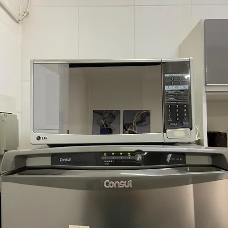 Apto Santos Gonzaga 40 Mtrs Praia Exterior photo